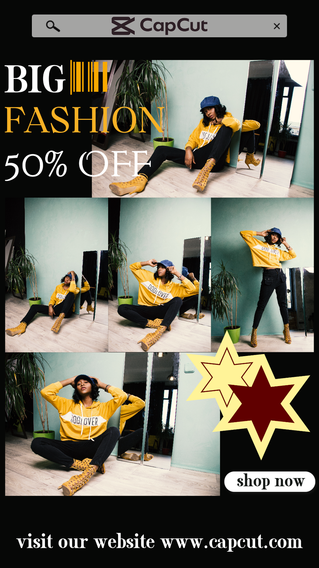 capcut template cover