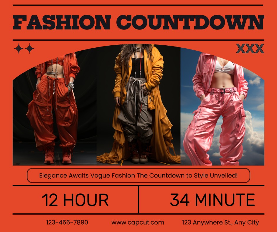 Fashion Countdown Facebook Post