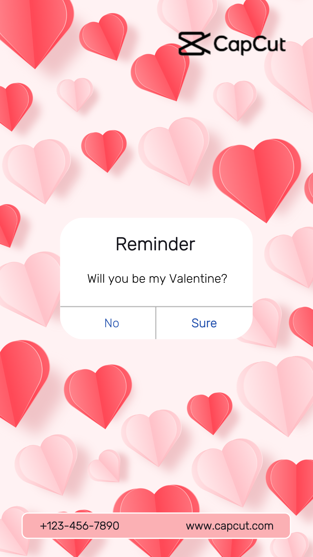 Valentine's - Will you be my Valentine - IG Story