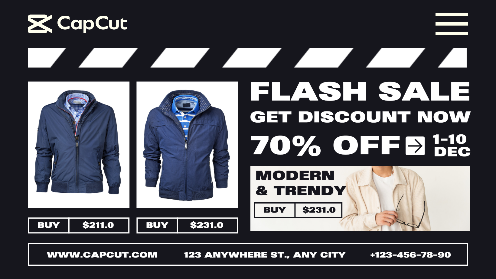 capcut template cover