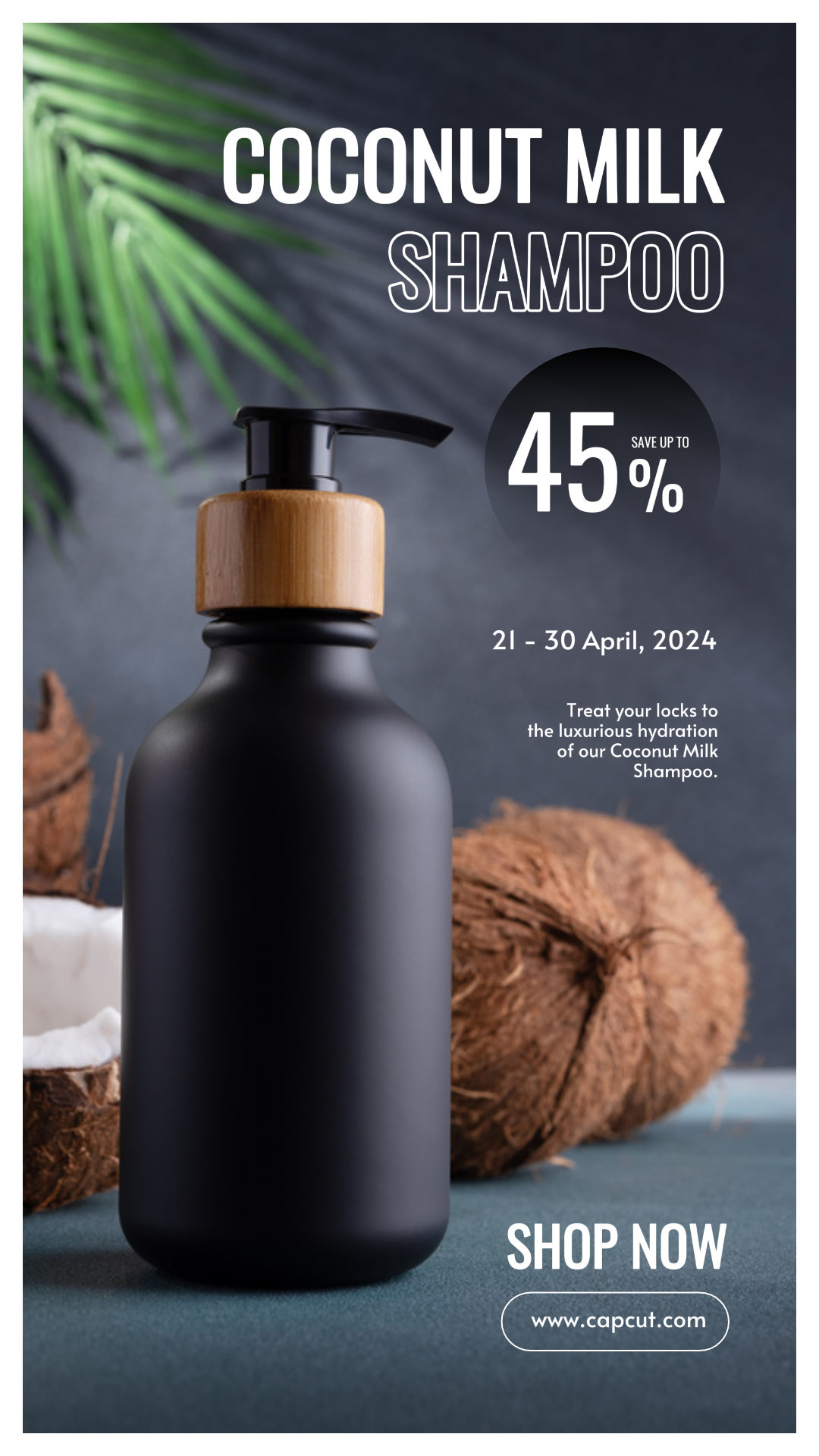 Pôster de marketing de cuidados de beleza Venda de cuidados corporais Instagram Story Modern Style