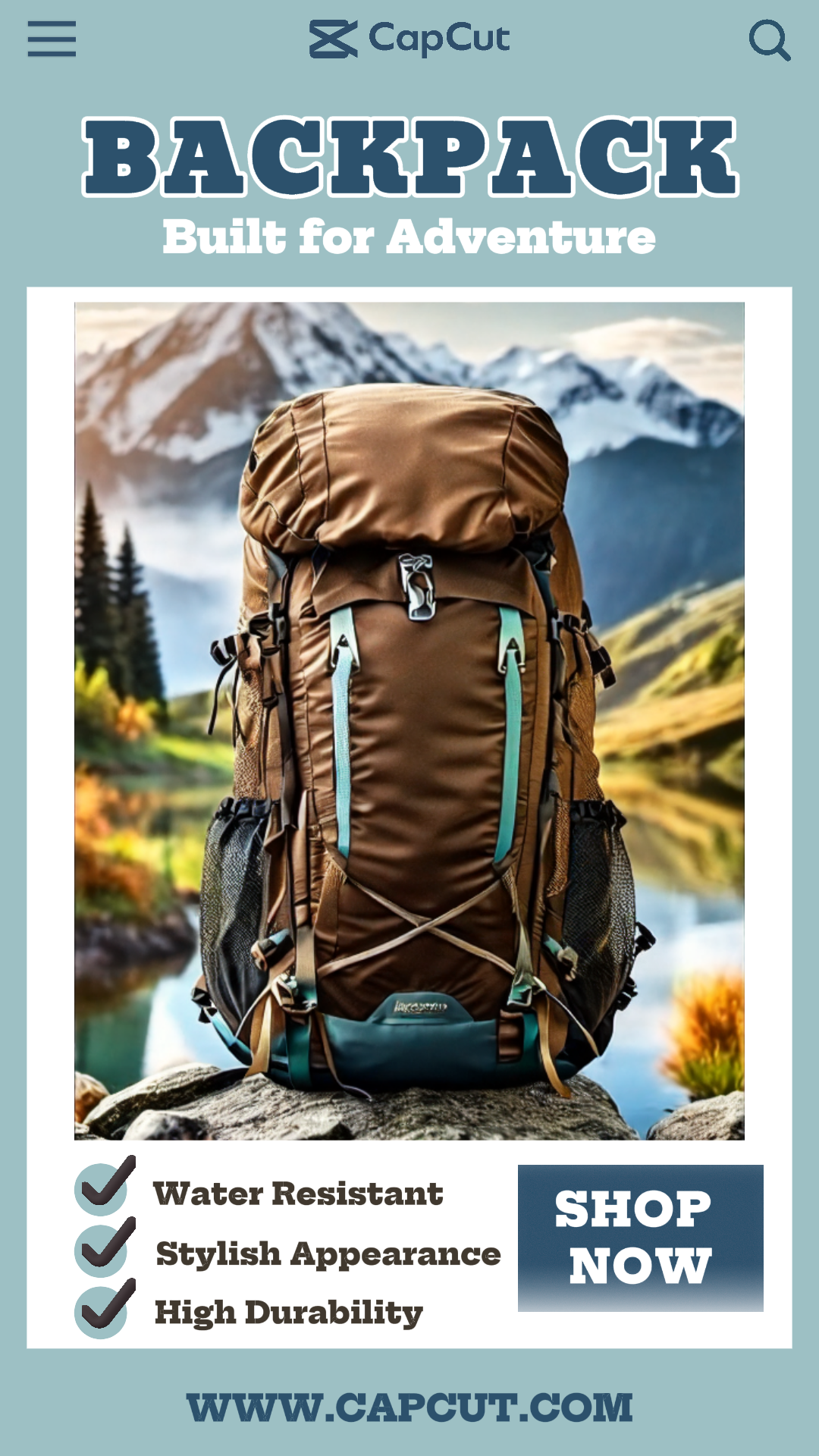 capcut template cover