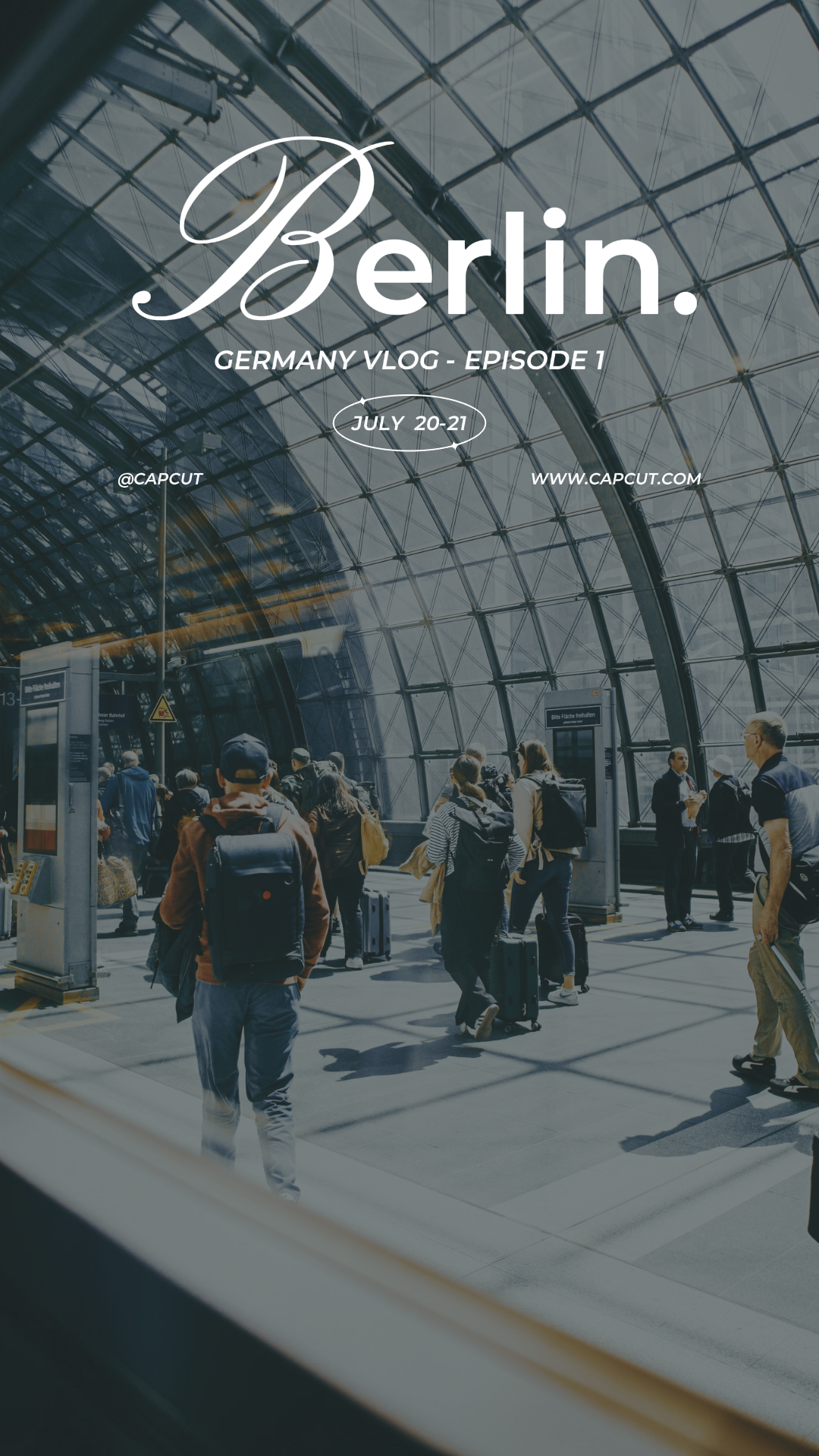 capcut template cover