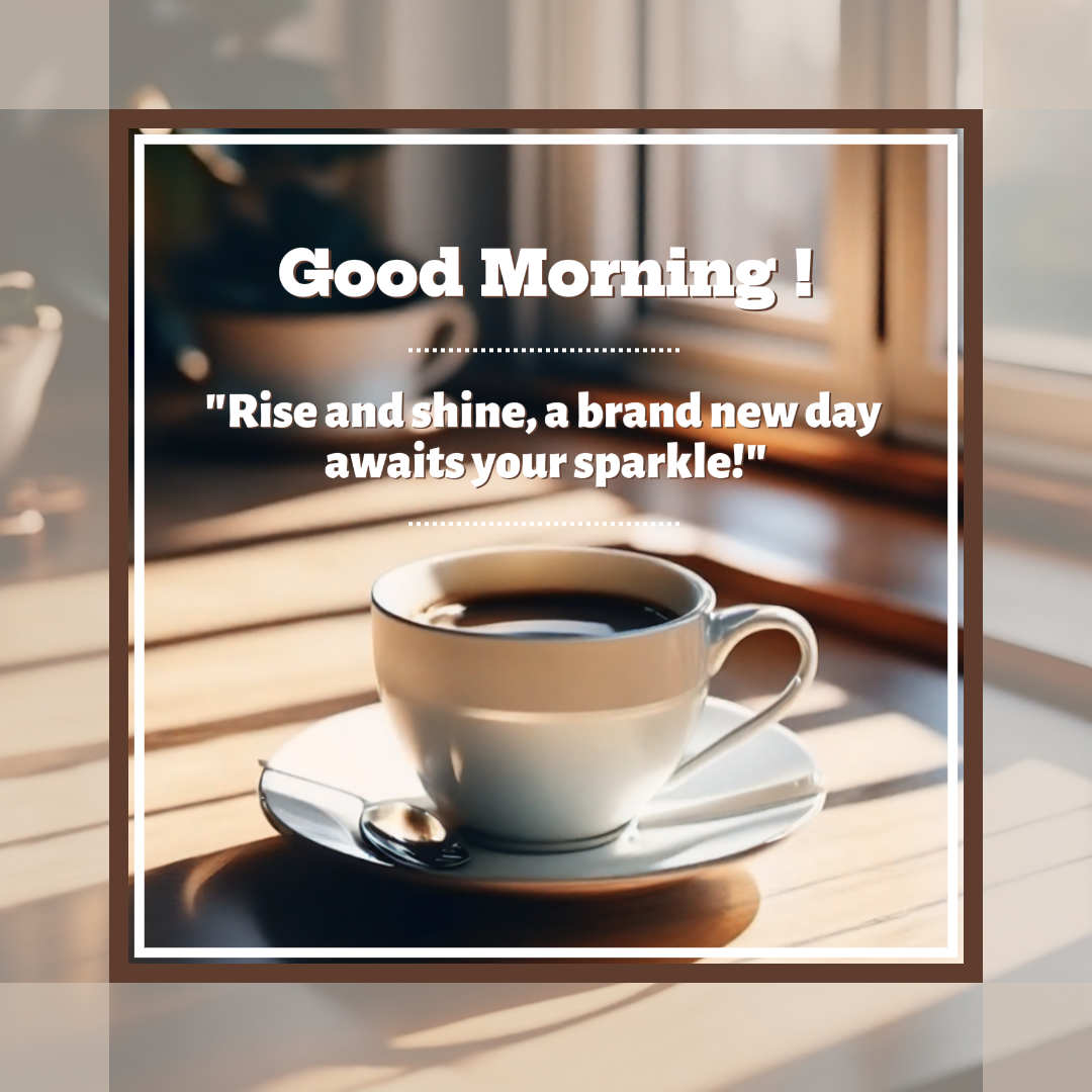 Saludo Diario De La Industria General Café De La Mañana