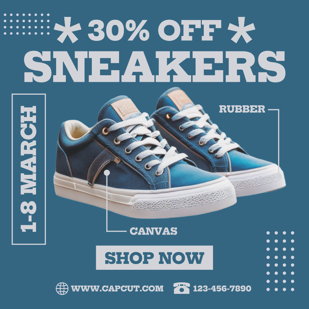 sepatu promosi template instagram story