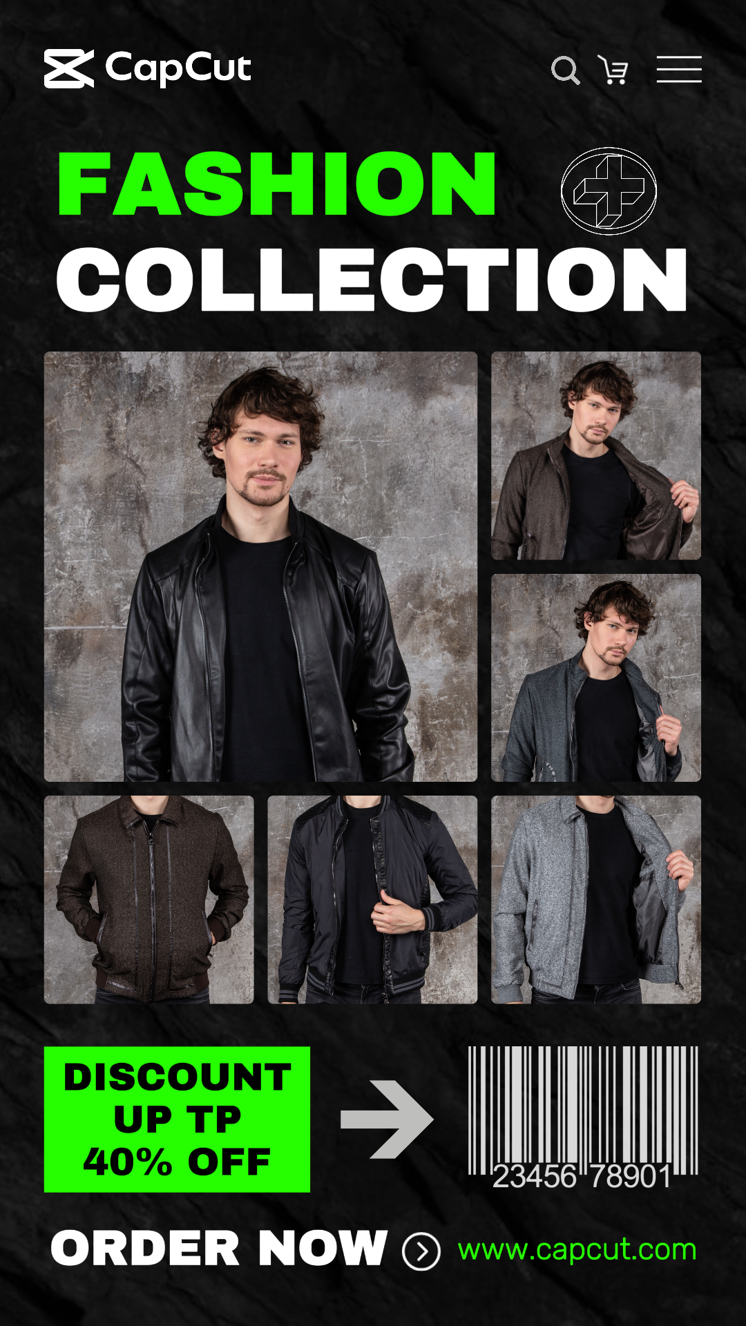 capcut template cover