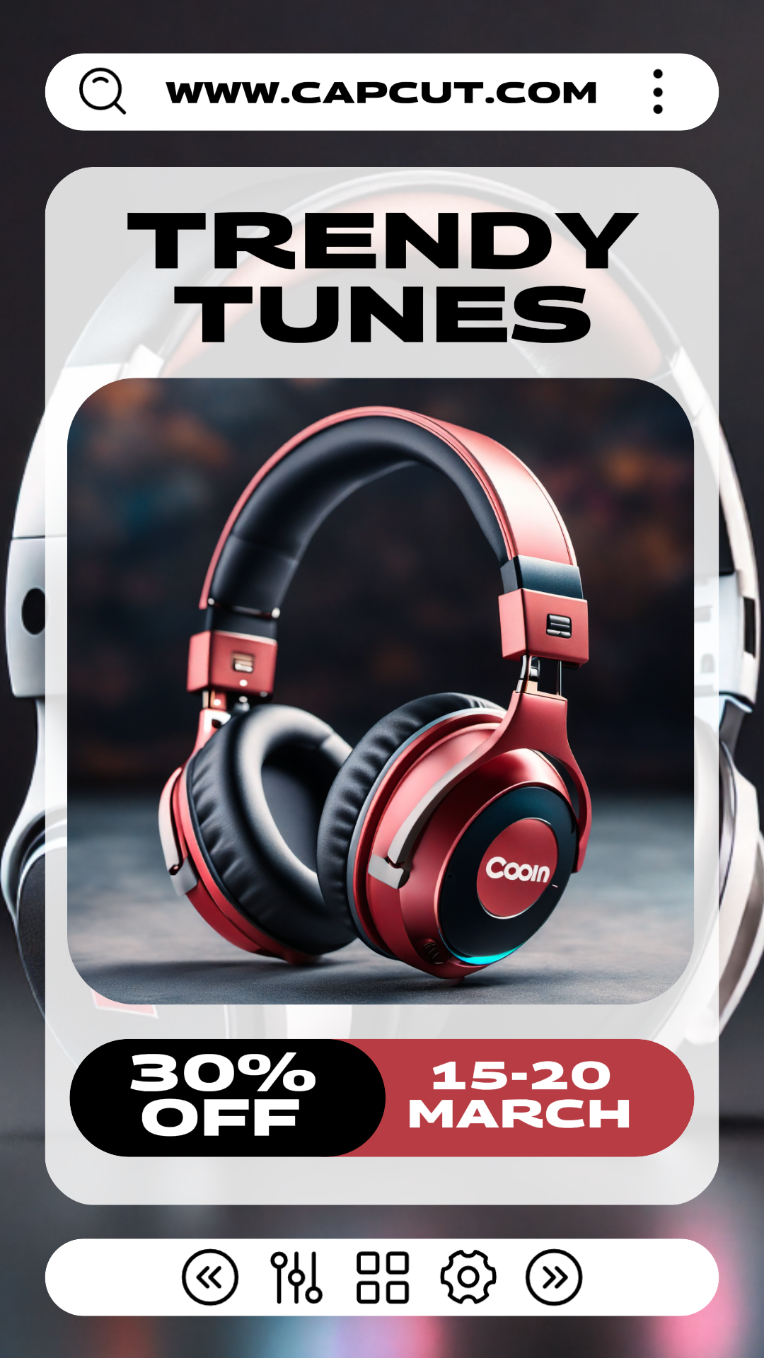 capcut template cover