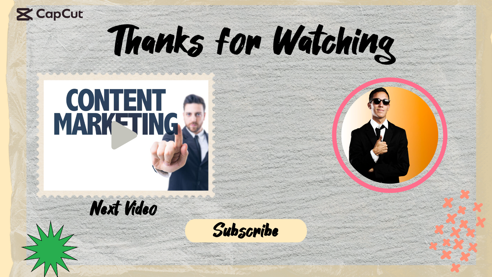 NO MARKETING GENIAL ENDSCREEN YOUTUBE