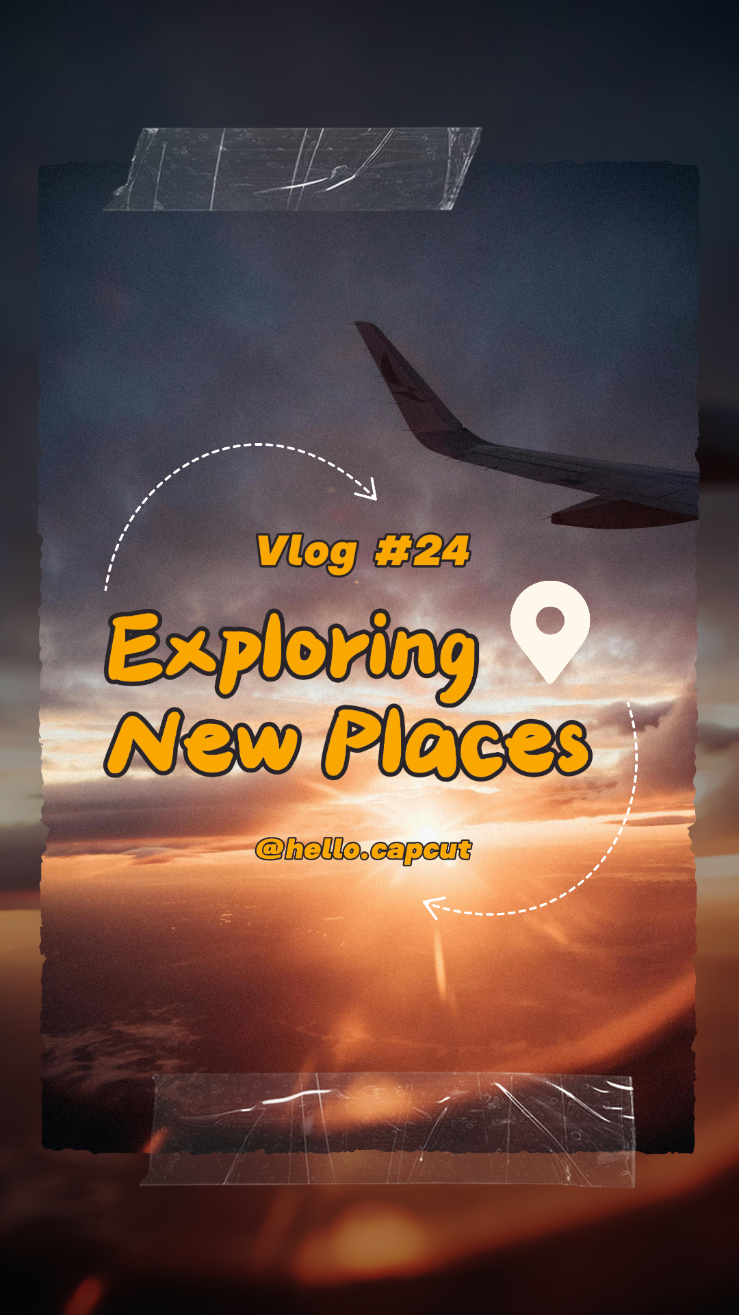 capcut template cover