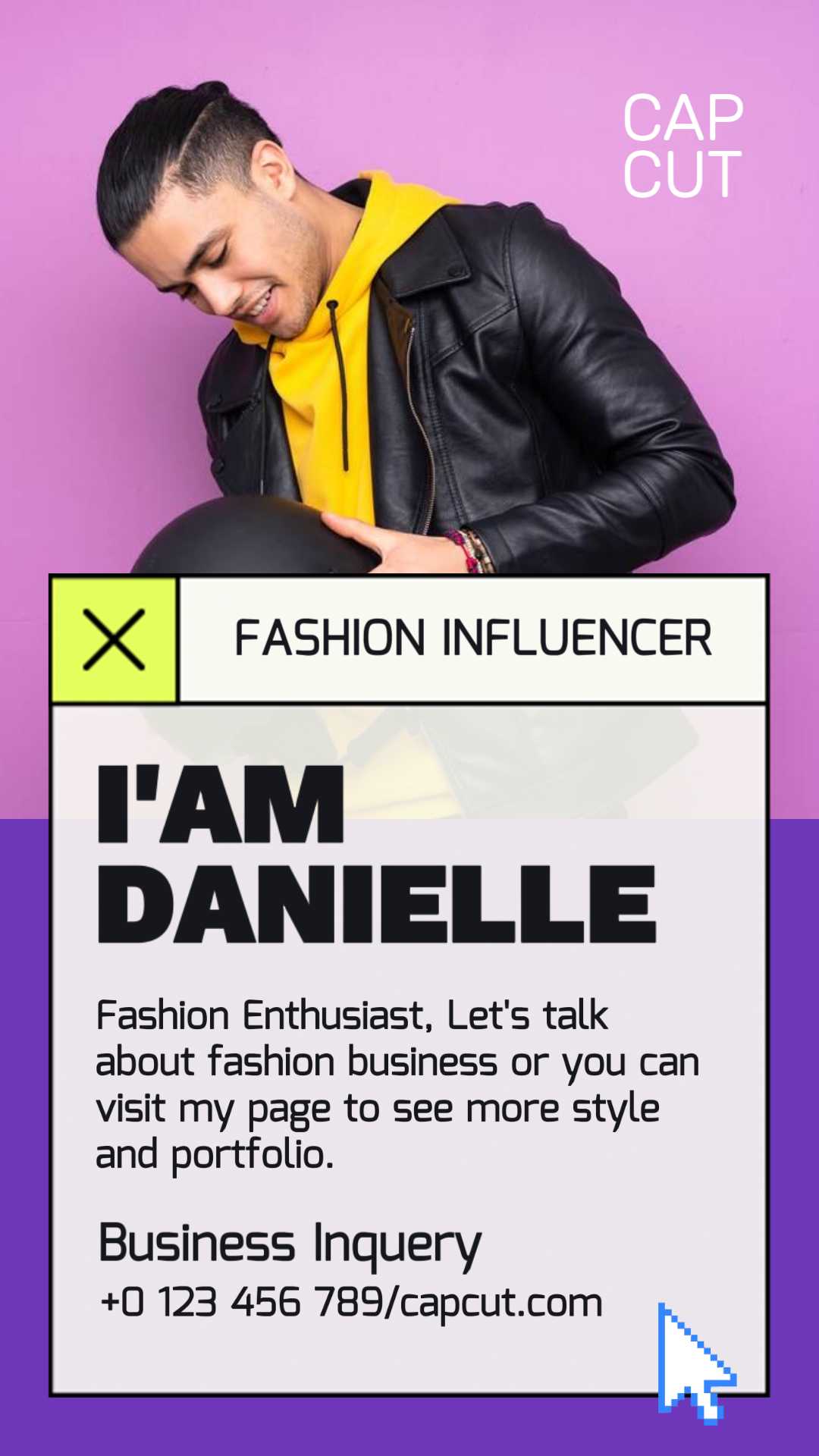 capcut template cover