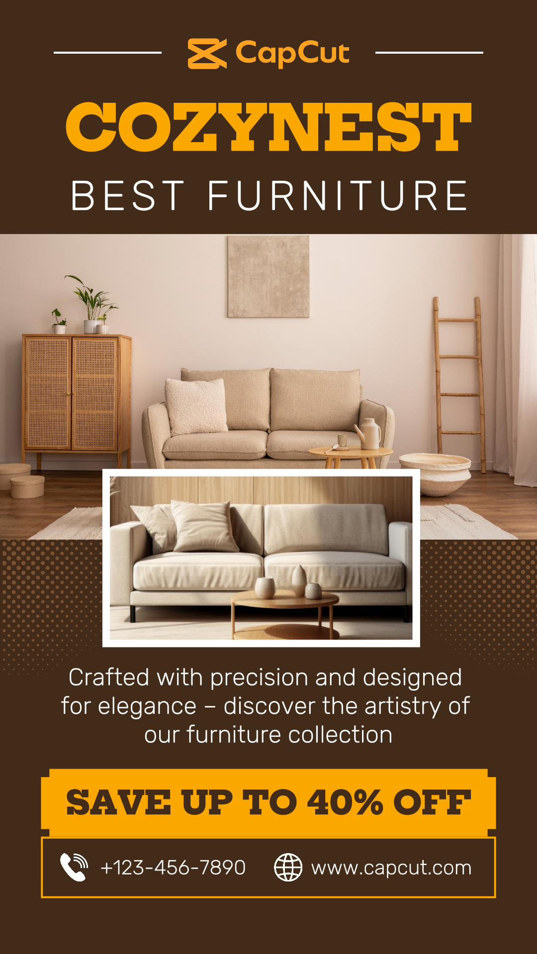 Möbel Wohnzimmer Promotion Instagram Story