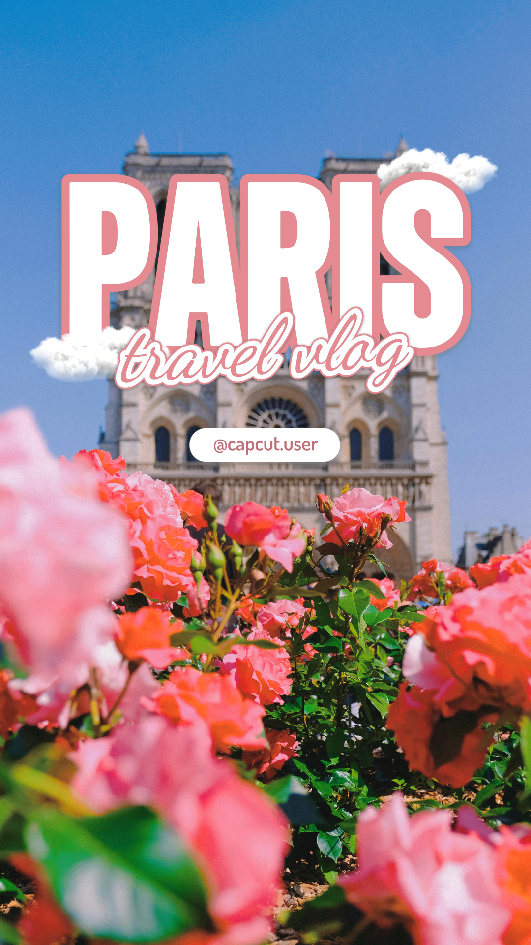 capcut template cover