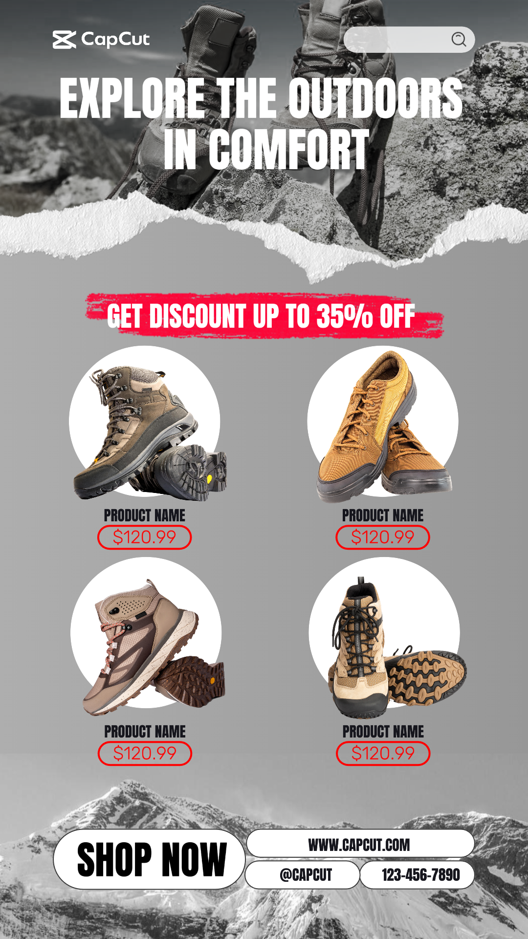 capcut template cover