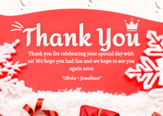 Non-marketing Thank You Cards Minimalist