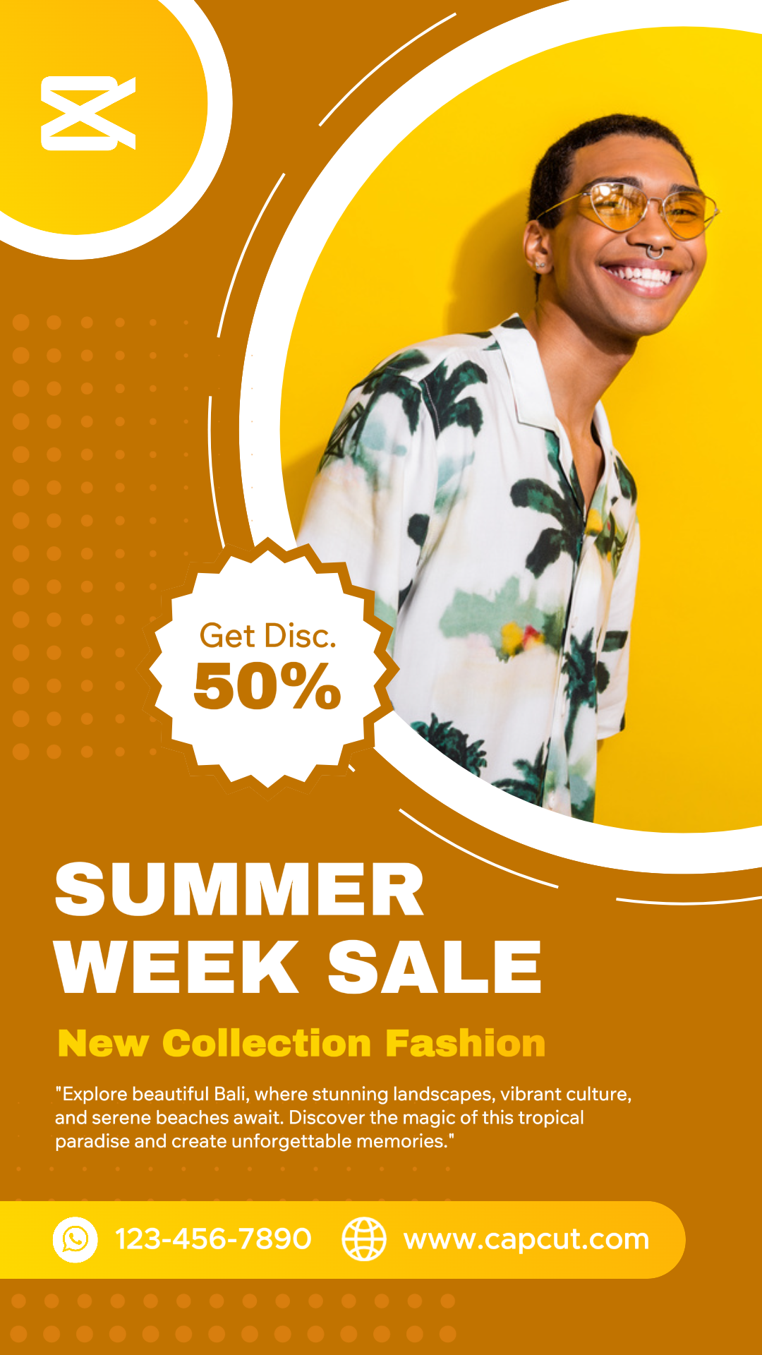 capcut template cover