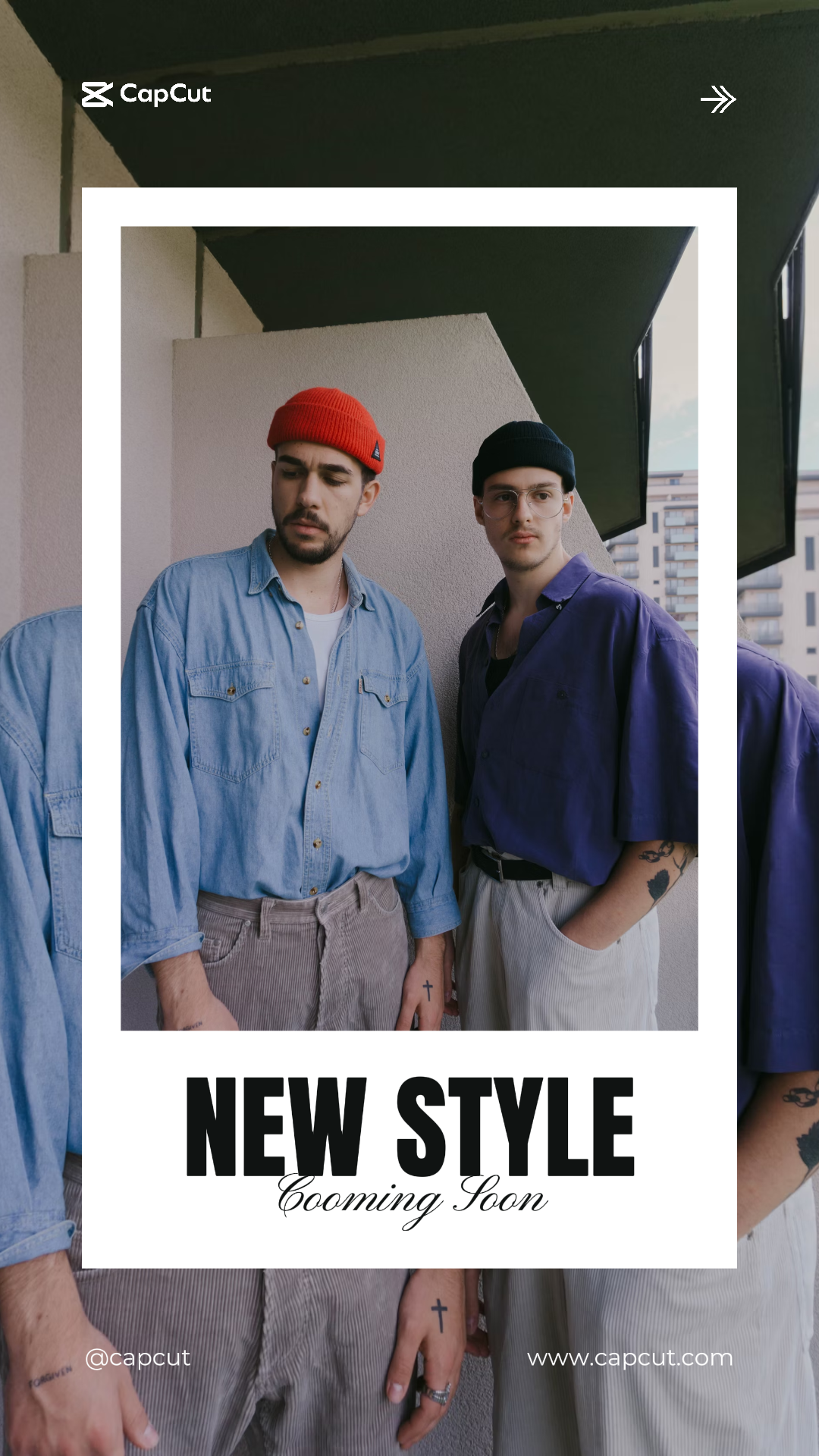 capcut template cover