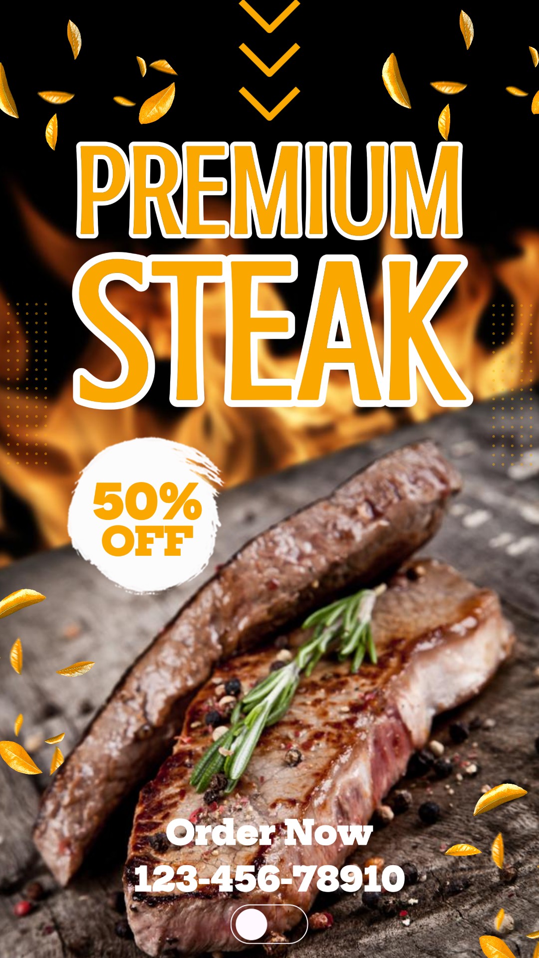 Premium Steak Promo Instagram Story