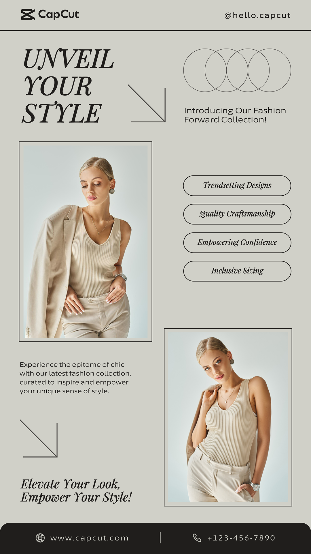 capcut template cover