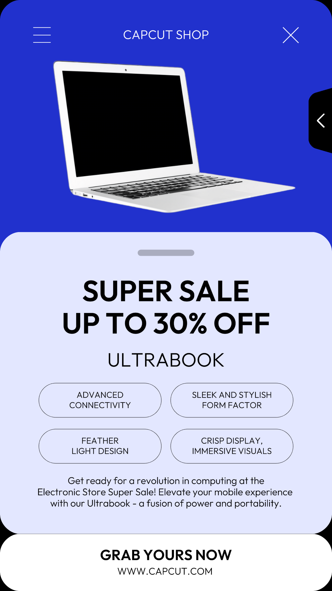 capcut template cover