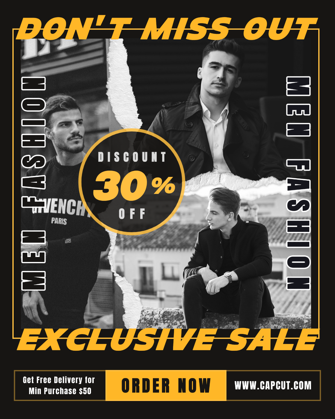 Mode Männer Mode Promotion Instagram Portrait