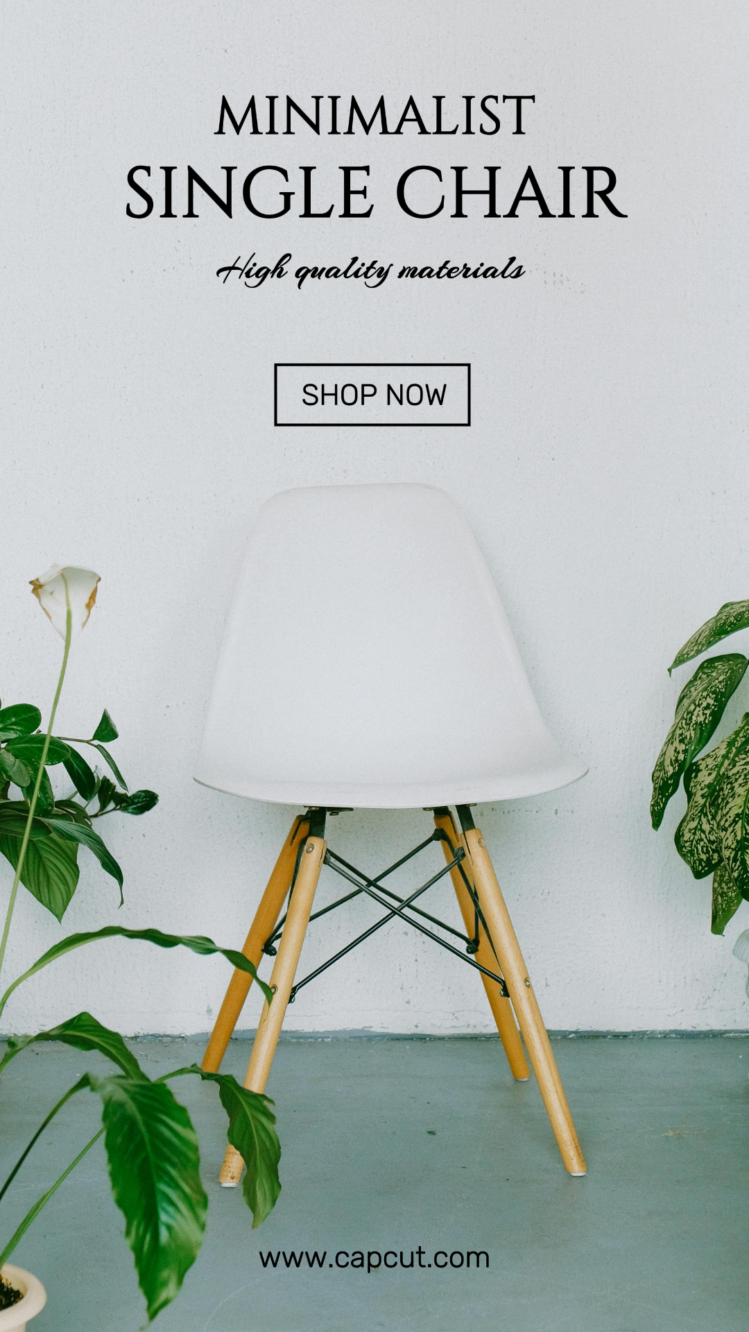 Hogar - Silla individual minimalista - Historia de Instagram