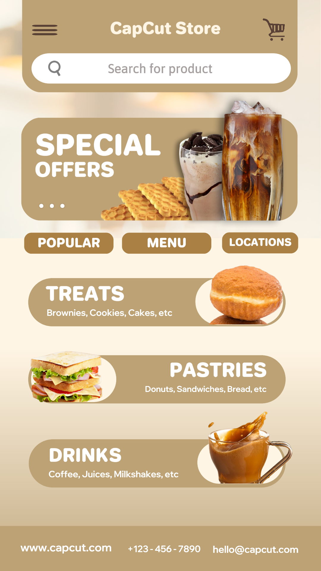 capcut template cover