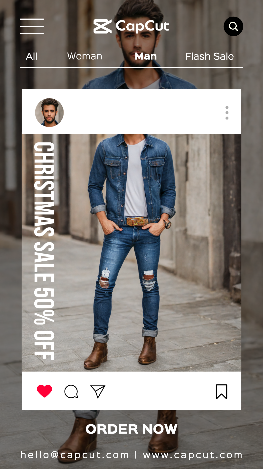 capcut template cover