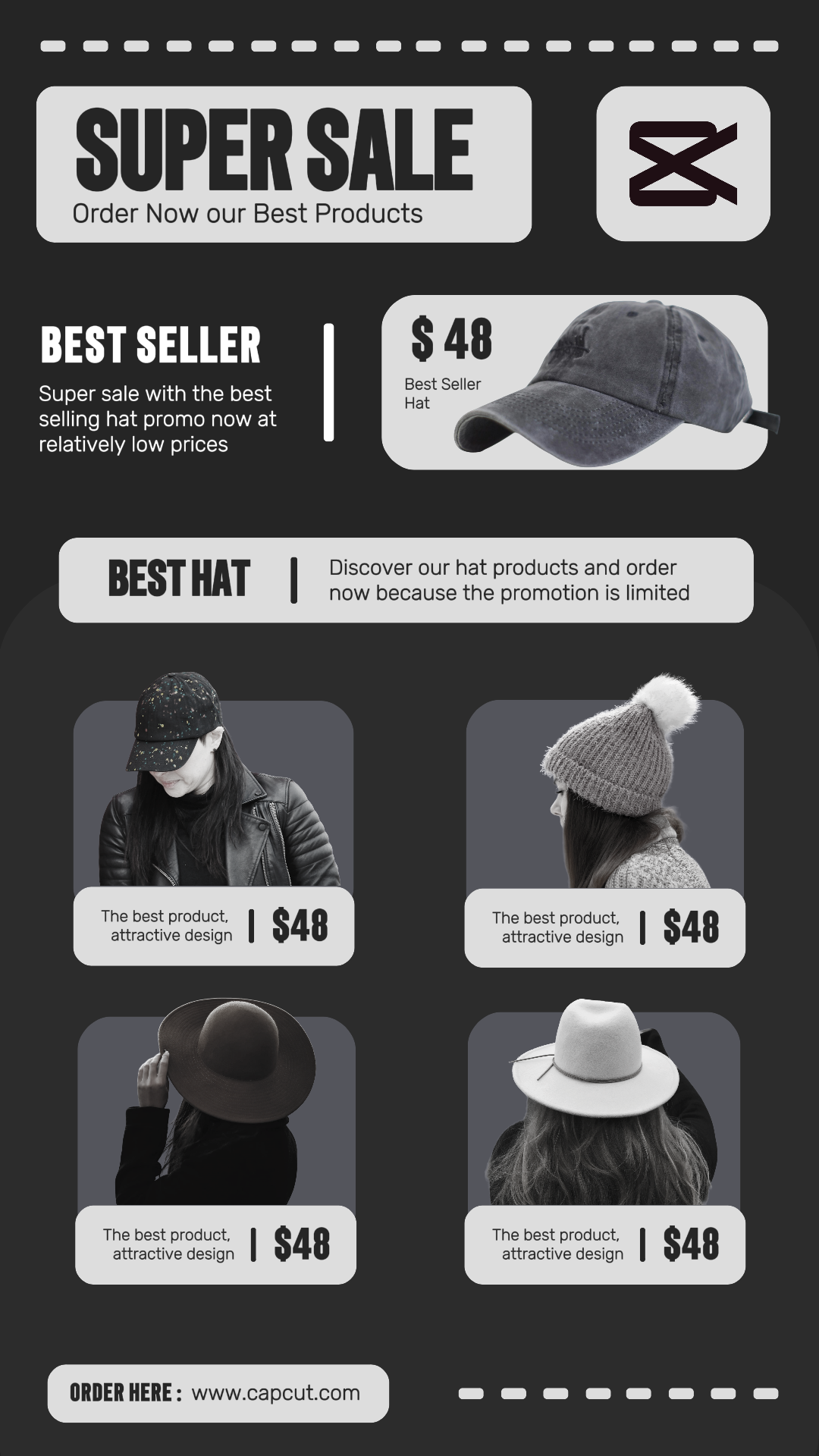 capcut template cover