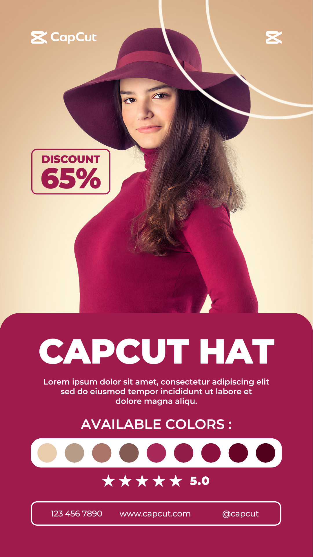 capcut template cover