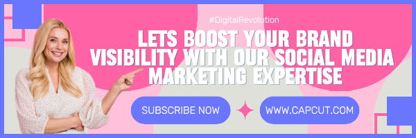 Promoción De Negocios De Encabezado De Correo Electrónico Sin Mercadotecnia Rosa Moderno 