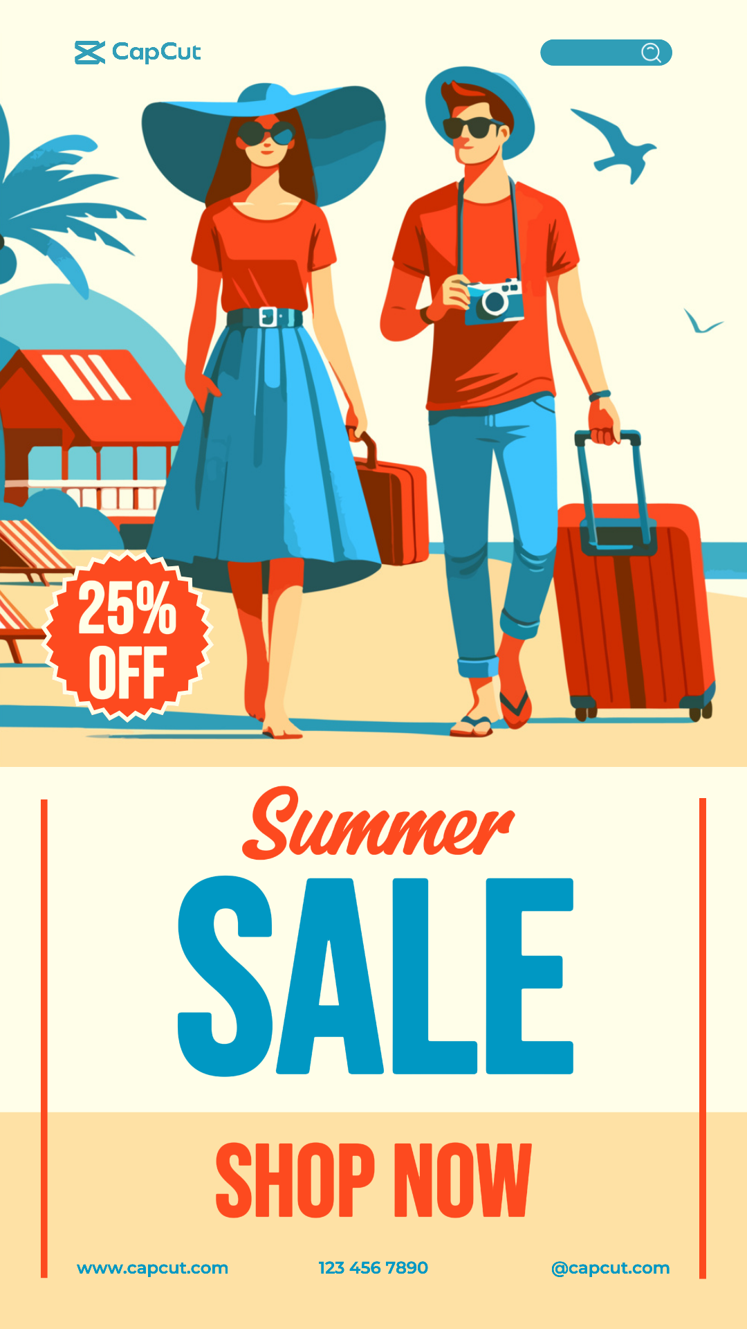 capcut template cover