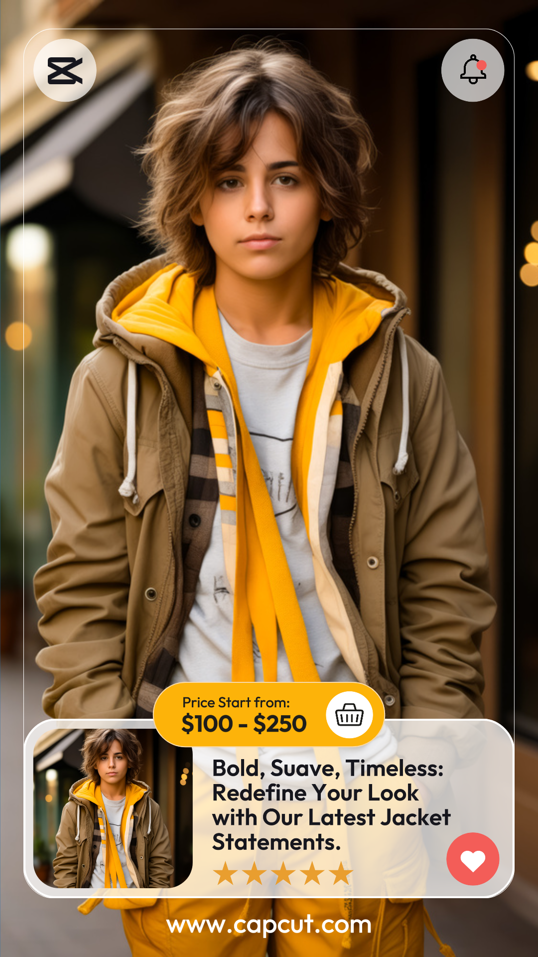 capcut template cover