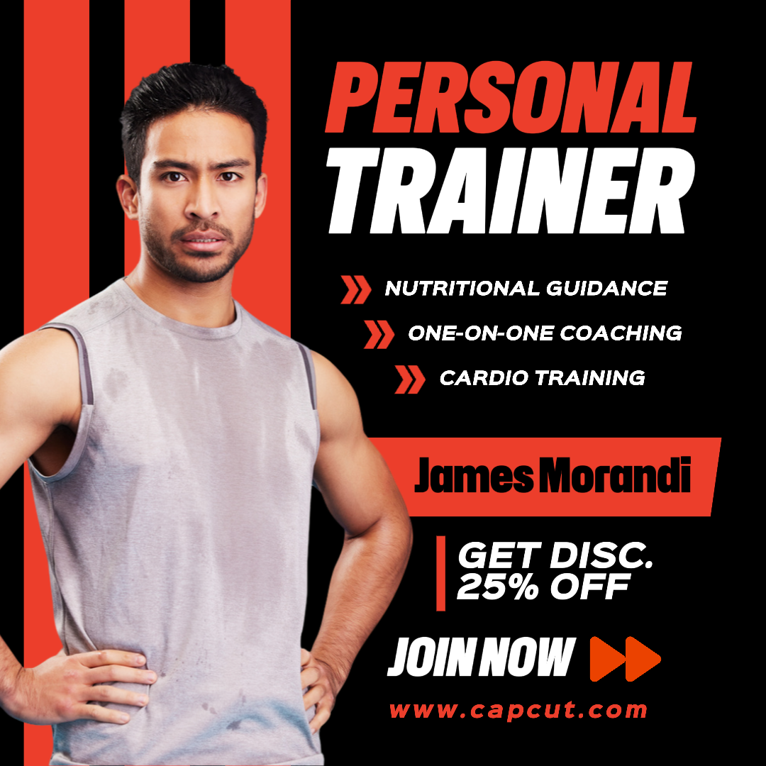 Workout & Fitness Marketing Poster Personal Trainer Instagram Post
