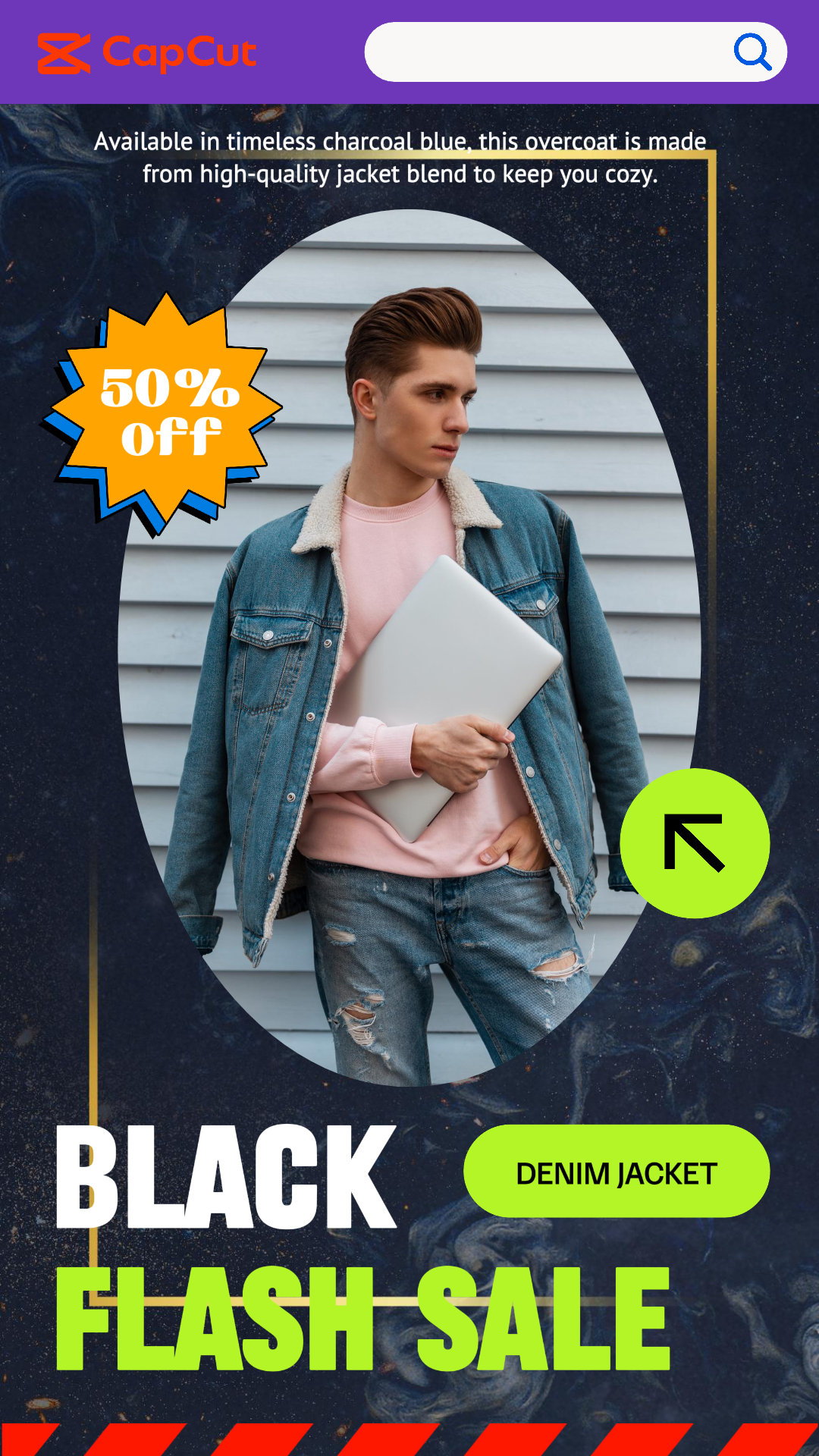 capcut template cover