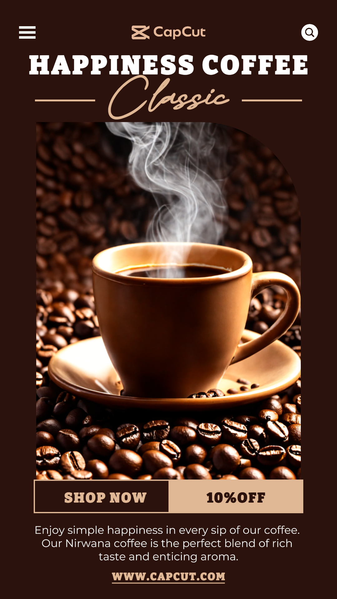 capcut template cover