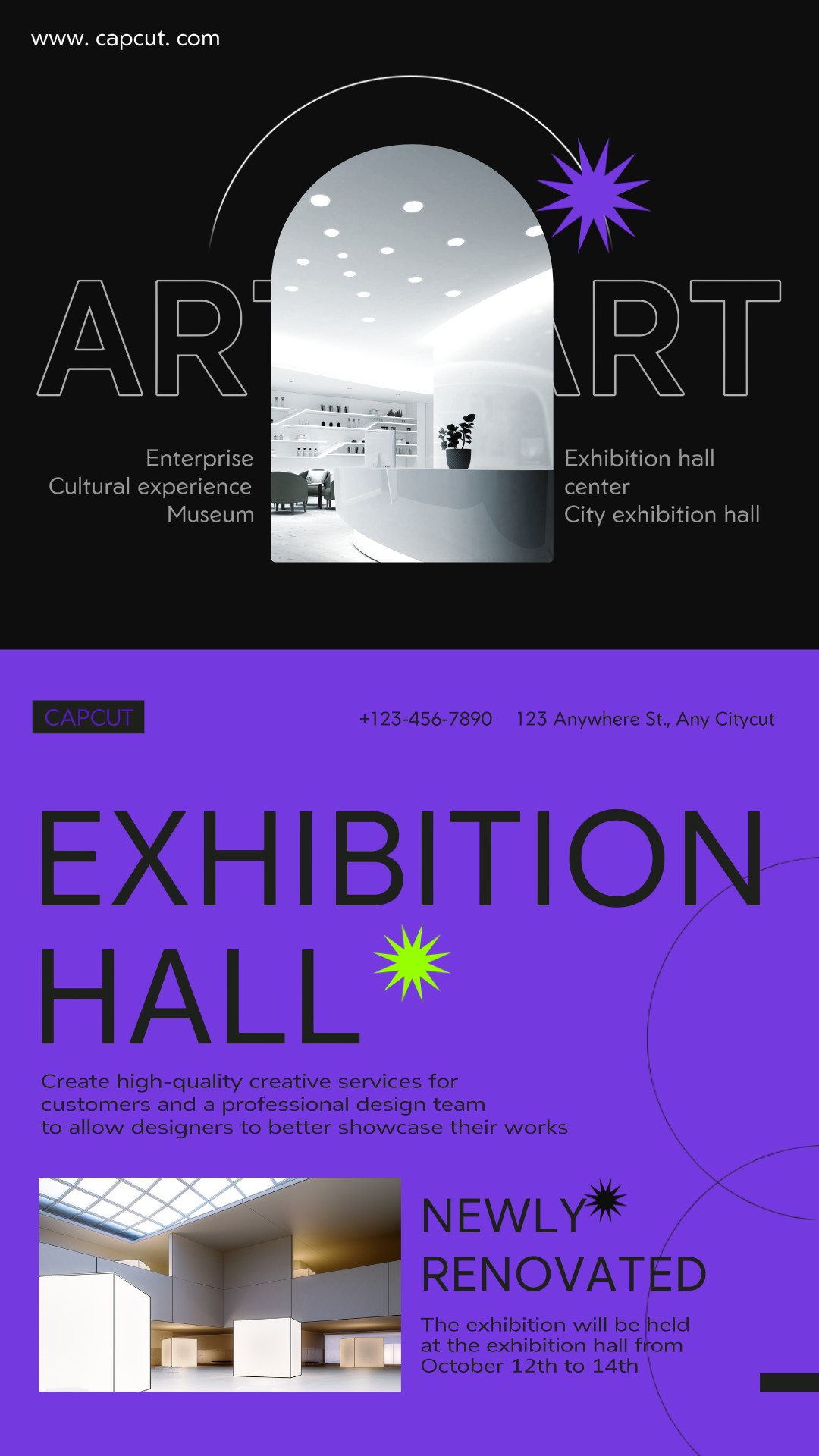 Entretenimiento Sala de exposiciones Pantalla moderna