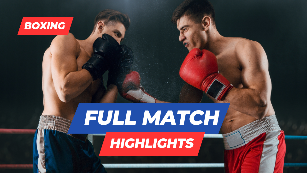 Youtube-Miniaturansicht - Sport -Boxkampf-Highlight