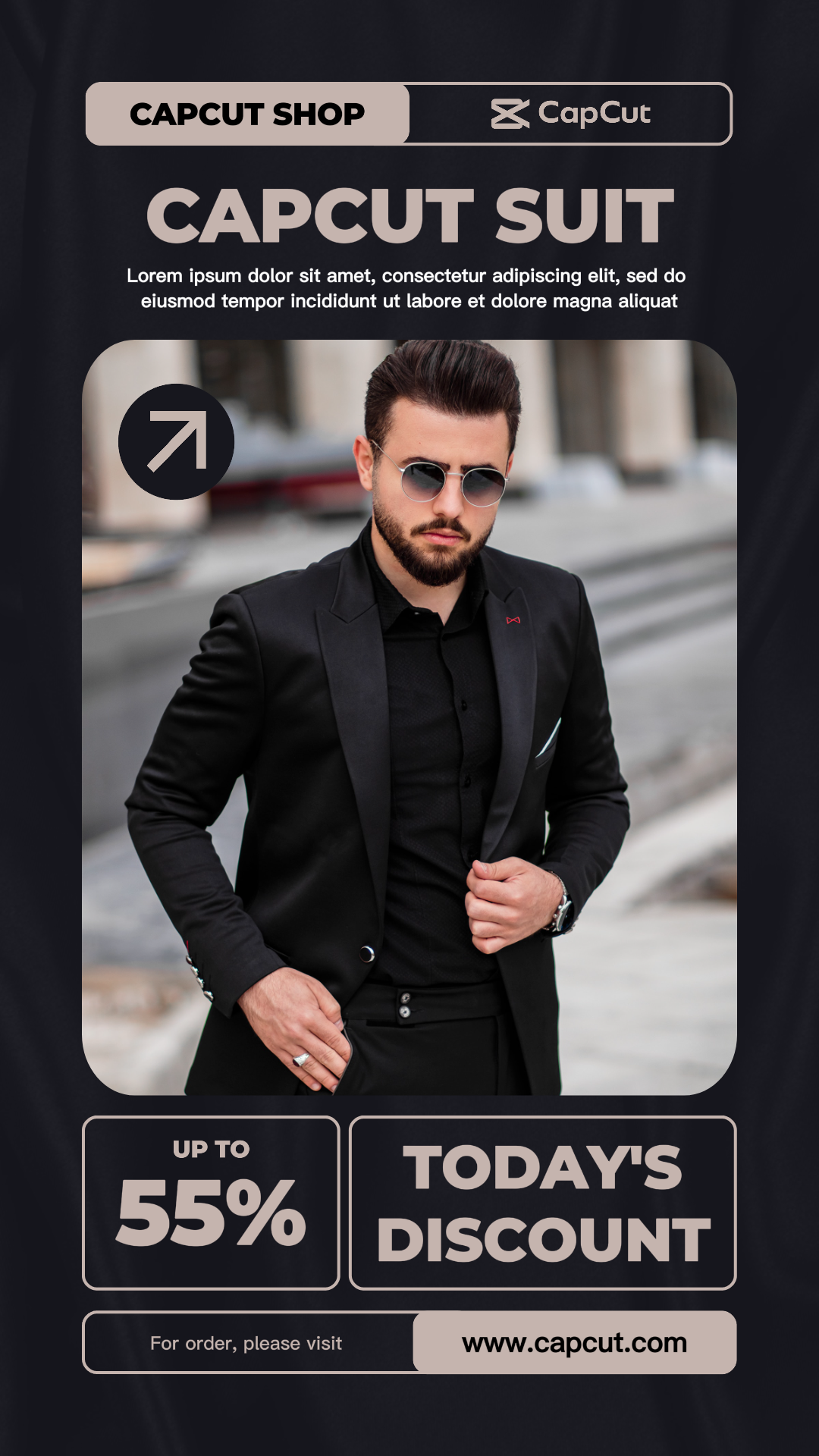 capcut template cover