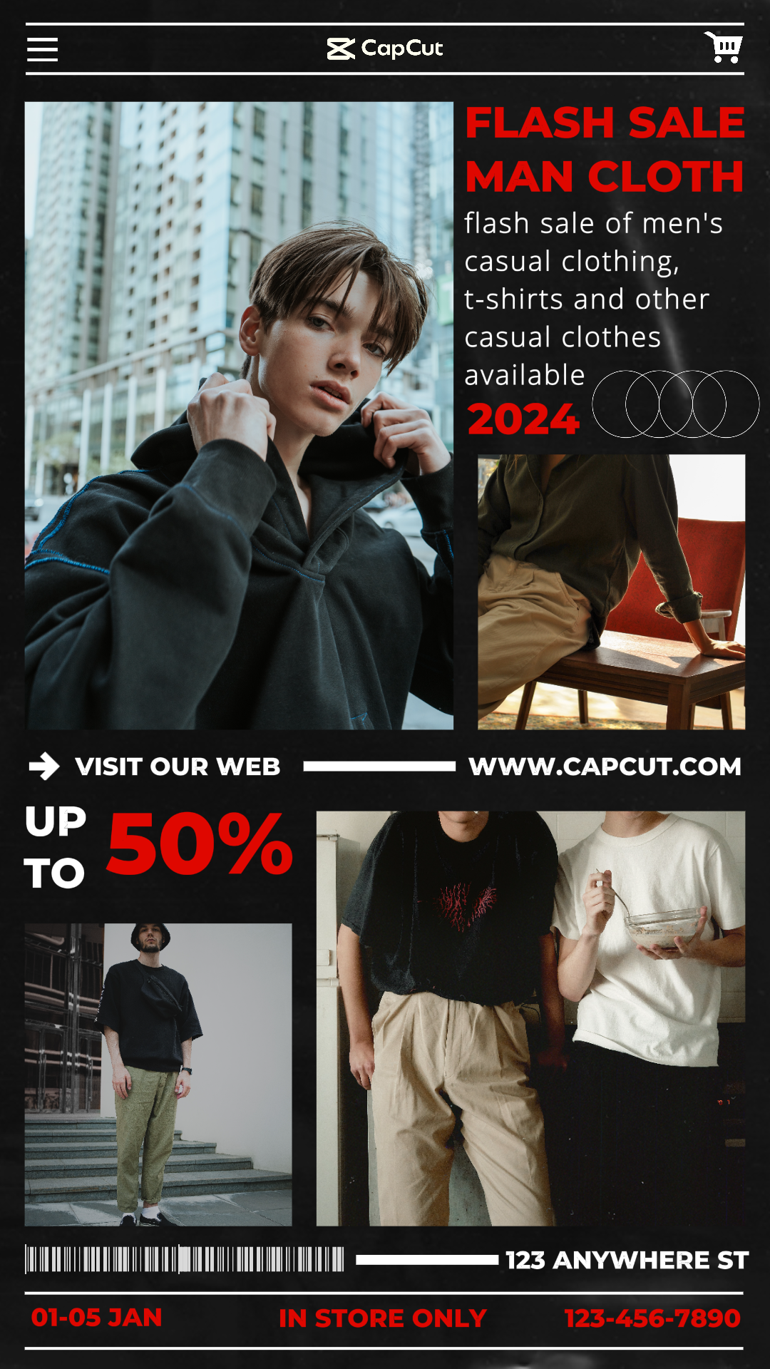 capcut template cover