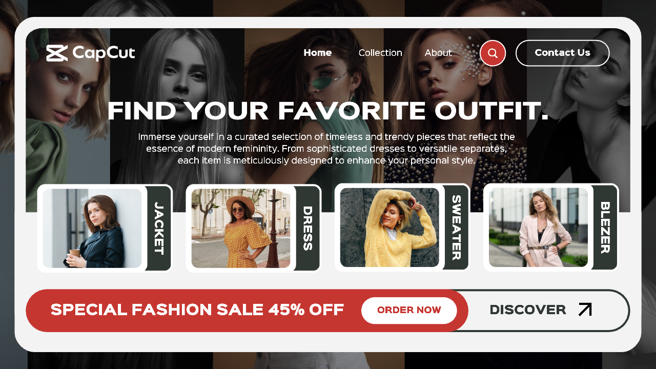 capcut template cover