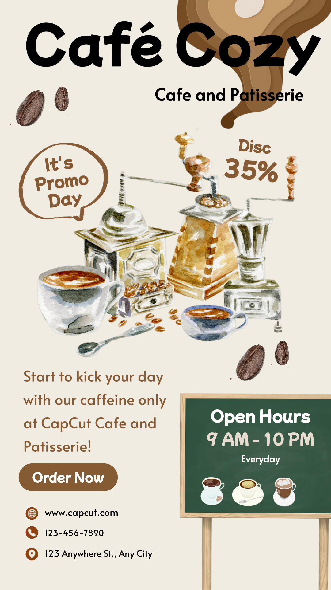 capcut template cover