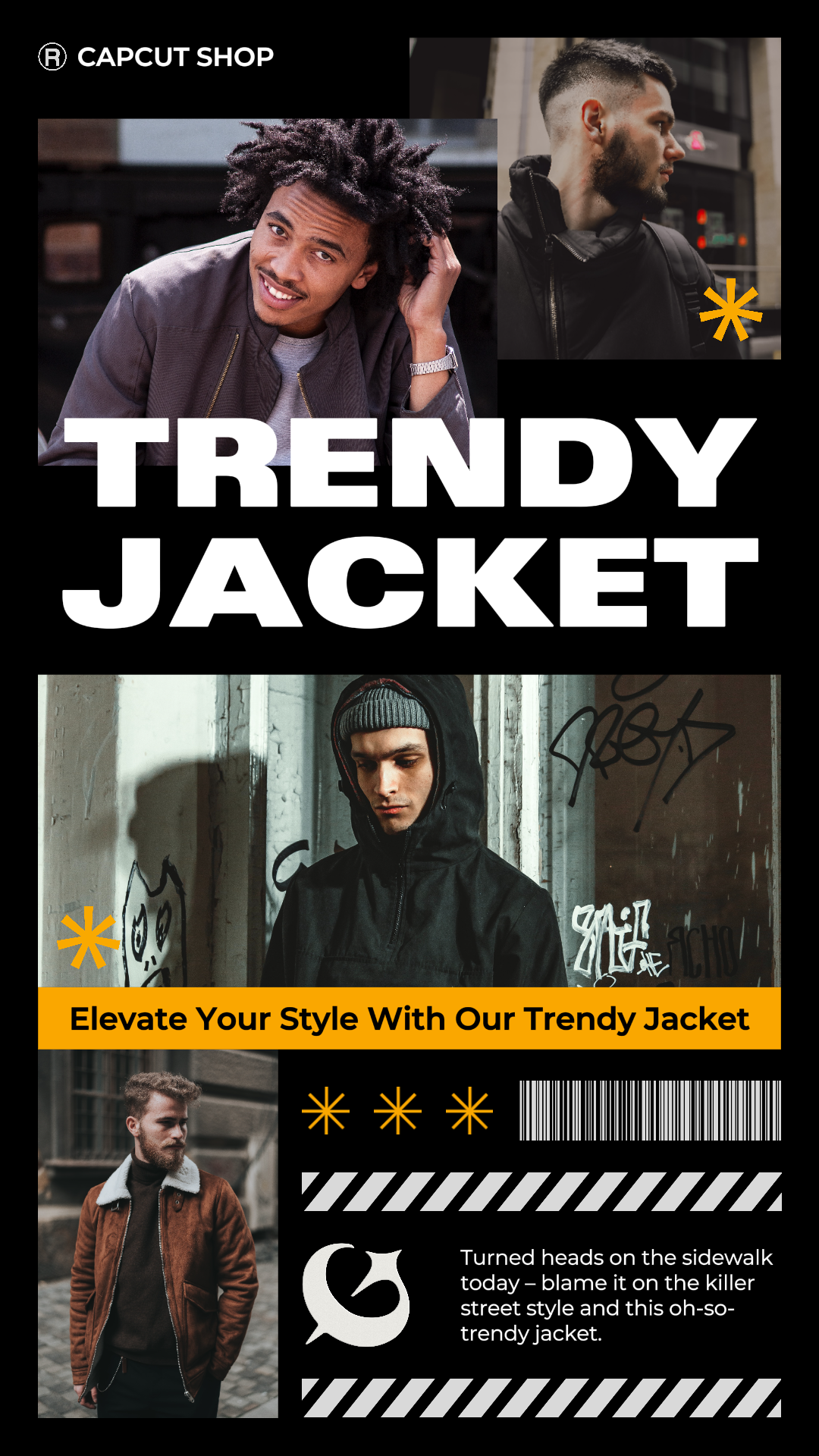Multi-product Image + Trendy Jacket